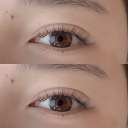 マツエク100本（フラットラッシュ）