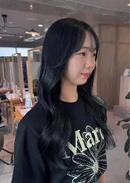 🎀ワンカラー + Aujua トリートメント