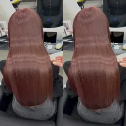 🉐大特価⭐️新規限定🤍12月限定🤍暖色系・透明感カラー✨前髪or顔周りカット+カラー+トリートメント