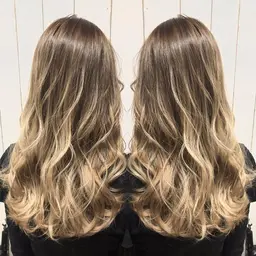 🎇新春トレンド🎇【✨カット+透け感バレイヤージュorハイライト✨+ハホニコTR】