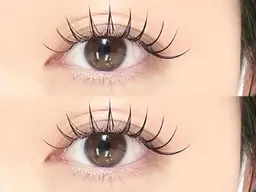 セーブルorフラットラッシュ まつ毛エクステ120本(オフ無料）