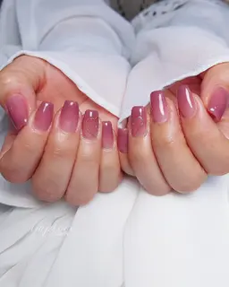 【うる艶】ワンカラーネイル★オフィスネイル★シンプルネイル