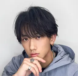 メンズカット+パーマ+トリートメント