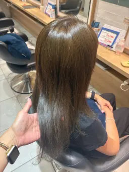 ブリーチなしワンカラー