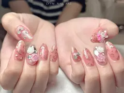 持ち込み❤︎やり放題160分　10本デザイン❤︎フィルイン対応❤︎甘皮ケア付き