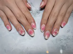 🌟ご新規様限定🌟【初回オフ無料】ふんわり可愛い！チークネイル🎀