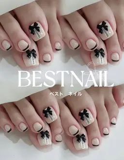 【画像持ち込みOK】フットデザインやり放題120分🌟パーツ付け放題🌟★フィルイン対応★オフ・ケア込み