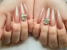 🎀美フォルム🎀アプレ長さだし10本ワンカラー