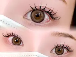 マツエク ❤︎ フラットラッシュ80本