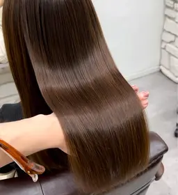 【圧倒的な手触り✨】骨格補正カット＋ツヤ髪カラー＋メゾンSトリートメント
