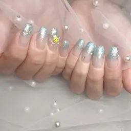 🩰12月限定練習モデル🩰【オフなし】HANDナチュラルカラーグラデーションorラメグラデーション⟡.·*.