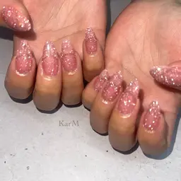 【マグネット・フラッシュ・ミラーネイル✨】初回ジェルオフ無料🦋🫧ミニモ学割🩷U24🩵🖤フットは+500円✨