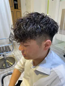 1番人気！パーマ＋カット¥9120