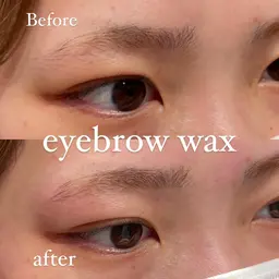 【今話題のmenu】眉wax ！