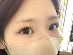 学生様、24歳以下の方限定最高級ミンクマツエク60本何度でもご利用可能プラス1000円でフラットラッシュに変更可