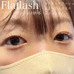 《ミニモ学割》【オフ込 フラットラッシュ100本】コーティング付