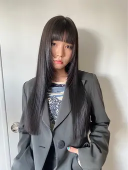 🥀透明感艶カラー✨➕マイクロバブル🫧