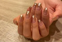 フレンチ orグラデ🌟(ﾏｸﾞﾈｯﾄ or ﾐﾗｰ ) (オフ無し)🤍トレンドシンプル🤍