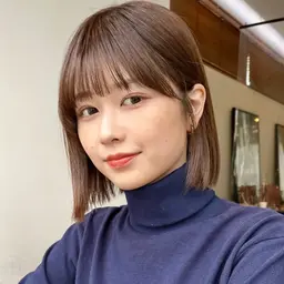 前髪カット＋カラー＋最新美容機器ハイドレイド🌟