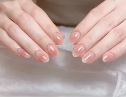 【ハンド】☆当店人気NO.1☆ワンホンチークネイル6500🩷