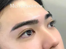 👦🏼メンズ美眉スタイリング💙［眉毛ワックス脱毛┊︎アイブロウ ］𓂃 𓈒𓏸