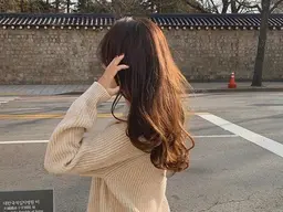 【プレミアムコース🧡話題の超音波アイロントリートメント♪】透明感カラー&超音波アイロン艶髪トリートメ