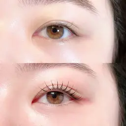 選べるカール◎まつげパーマ(上)コーティング美容液仕上げ♪