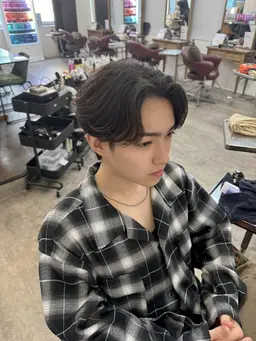 カット＋毛流れパーマ＋トリートメント