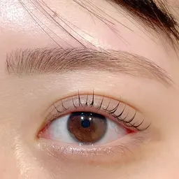 【メイク時短】✨上まつげパーマ ➕アイブロウワックス➕眉カラー✨当日予約OK❣