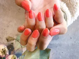 🧜🏼‍♀️初回オフ無料❣️ハンドワンカラー💅🏽¥7000→¥5500（オフありの場合+45分）