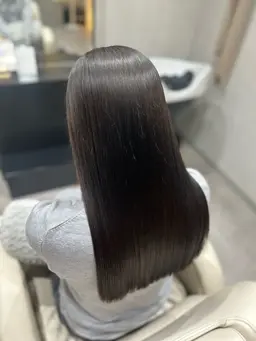 【髪質改善ストレート】ストレートエステ*ヘッドスパ付き¥22000