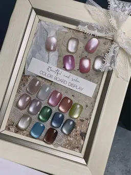 【新規様ソフトオフ無料】可愛すぎる❣️とろとろ～ぷるぷる～超微粒子マグネットネット🧲ネイル