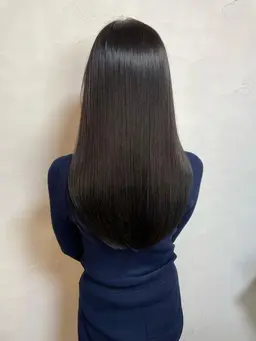 ✨♪カット✂︎＆艶髪カラー✨＆前髪縮毛矯正＆3STEPトリートメント