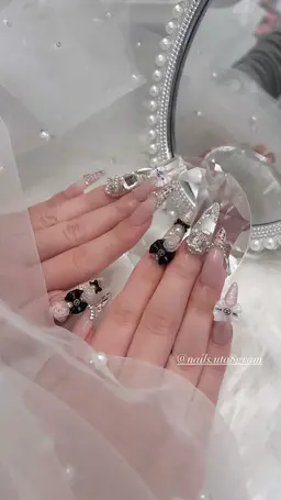 24日クリスマス直前割🎄10%off💕持ち込みデザイン(ストーン付け放題)