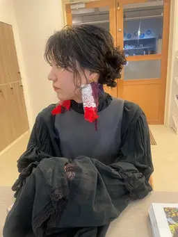 お呼ばれ、お出かけ前ヘアセット¥4400→¥2500