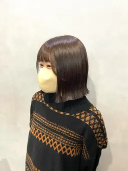 カット✂️＋ナチュラル縮毛矯正＋ハホニコトリートメント 9900