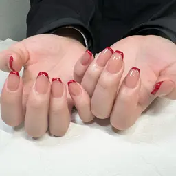 🤍オフあり🤍フレンチネイル