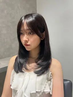 【🪄ケア特化メニュー🪄】透明感カラー➕4stepAujuaトリートメント➕似合わせカット🫧 【超音波アイロン付き】