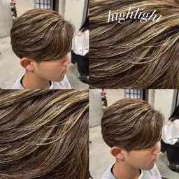 【🖤大人の色気🖤】メンズカット+ハイライト+カラー