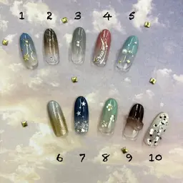 【オフ有】グラデーション+写真アート2本付 0円