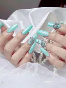 [チップ長さだし] ワンカラー& ラメグラデーション