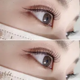 モチ抜群🫧束感LEDマツエク🌈施術後すぐ洗顔、オイルクレンジングOK◎オフ込フラットラッシュ100本