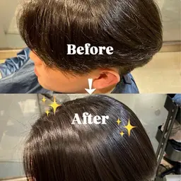 【ツンツンしない❕自然な縮毛矯正】⭐️前髪縮毛矯正 ➕ 似合わせメンズカット⭐️
