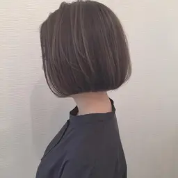 【白髪を目立たなくしたい方にオススメ】 似合わせカット+白髪ぼかしハイライトカラー&4stepトリートメント