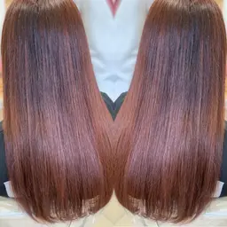 縮毛矯正+メンテナンスカット+水トリートメント✨💎