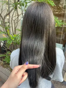 【うねる髪に☔️】カット＋ナチュラル縮毛矯正＋髪質改善プロテクトトリートメント