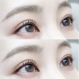 当日限定まつげパーマ　オフありの場合は施術時間＋30分と別途オフ代