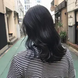 就活生カラー（黒染め）&3ステップトリートメント綺麗に印象のいい色持ち黒染め※カットの追加も可能です