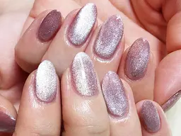 💅💜SNSで話題💠【オフ込・マグネットネイル★】マグネットフレンチもOK♪