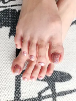 フットジェルネイル／ワンカラー（オフなし）